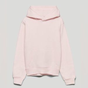Aritzia TNA Cozy Fleece Perfect Hoodie Crystal Pink